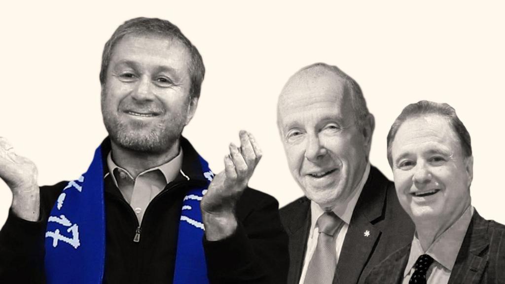 Roman Abramovich, Larry Tanenbaum y Stephen Pagliuca