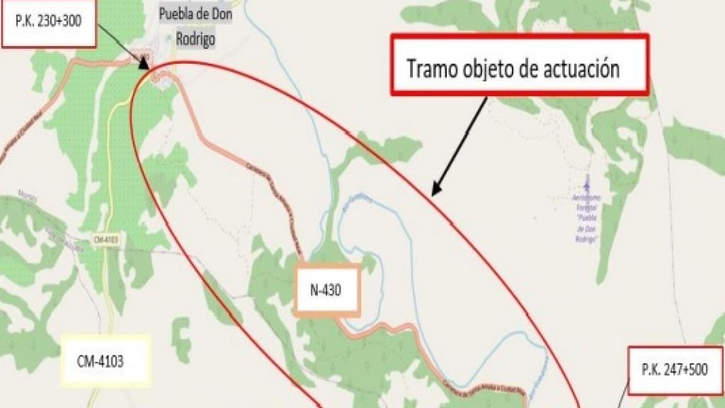 El Ministerio de Transportes renovará una carretera de Ciudad Real con más de 3 millones de €