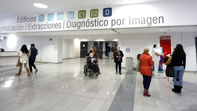 El interior del Hospital Universitario de Toledo.