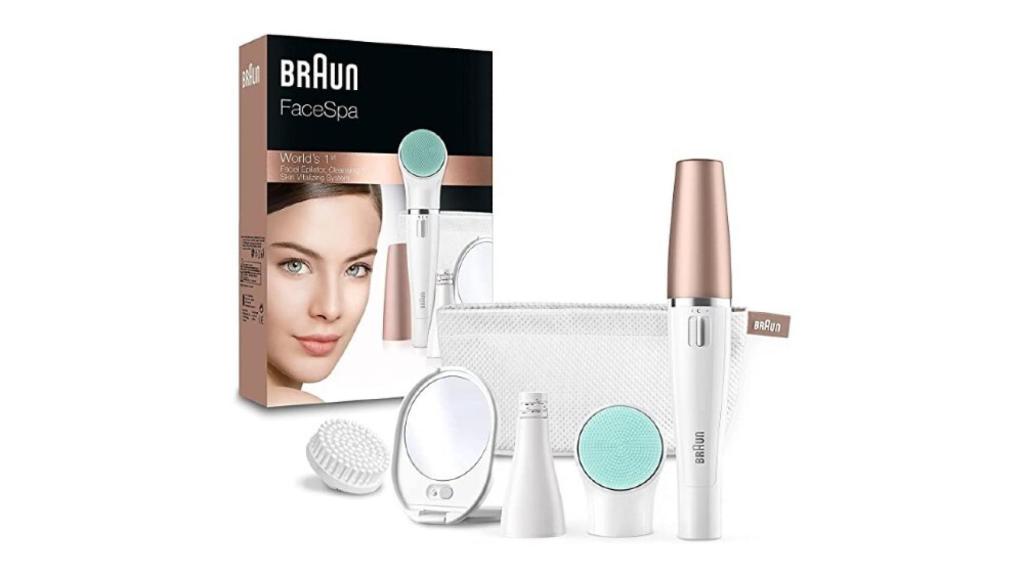 Depiladora facial de Braun