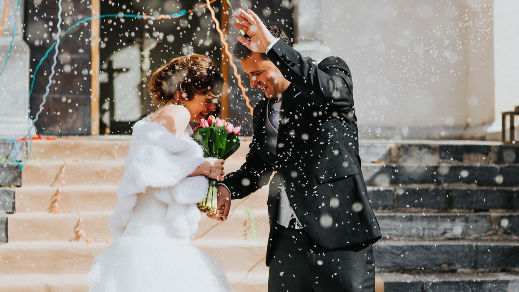 Imagen de una boda en Vigo.