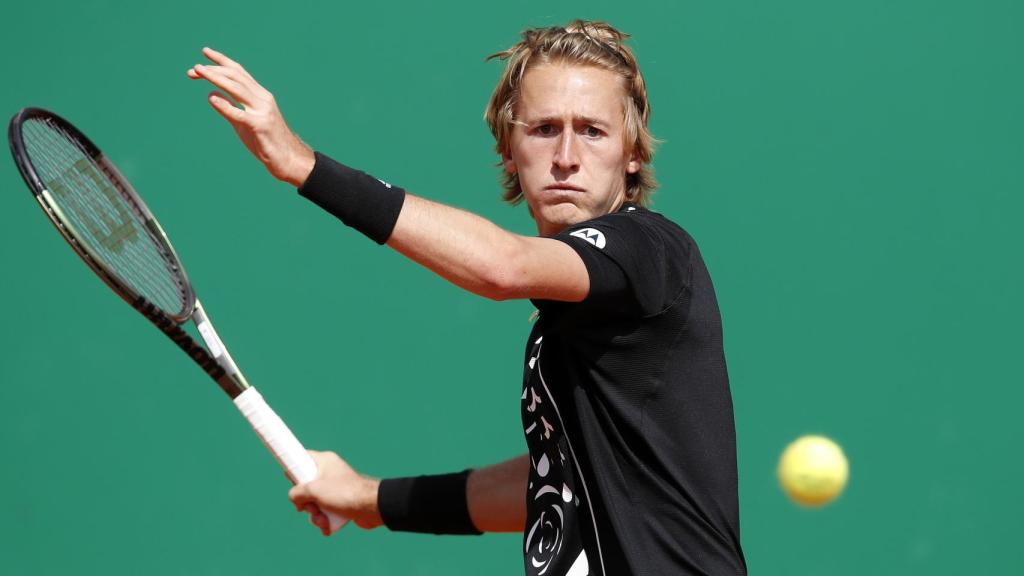 Sebastian Korda, en el Masters de Montecarlo