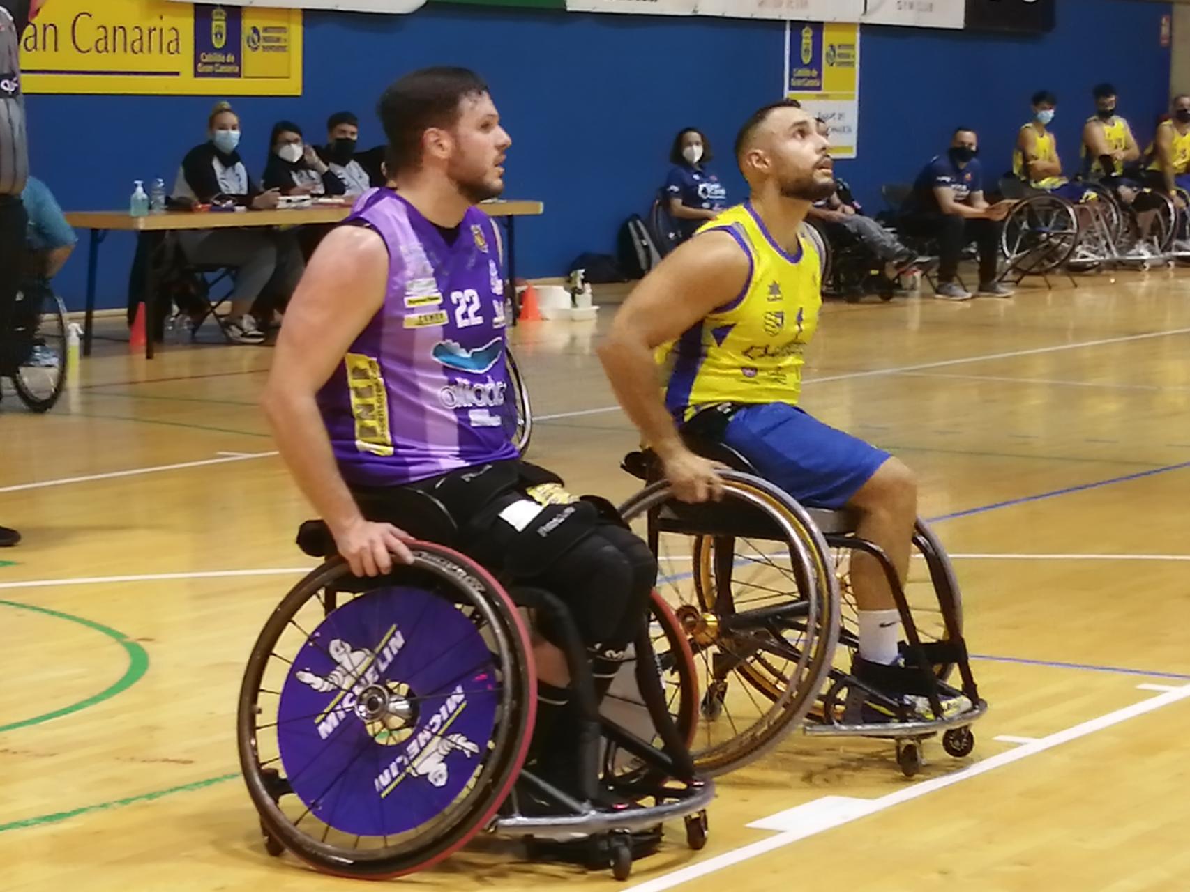 Gran Canaria y Fundación Aliados en un partido anterior