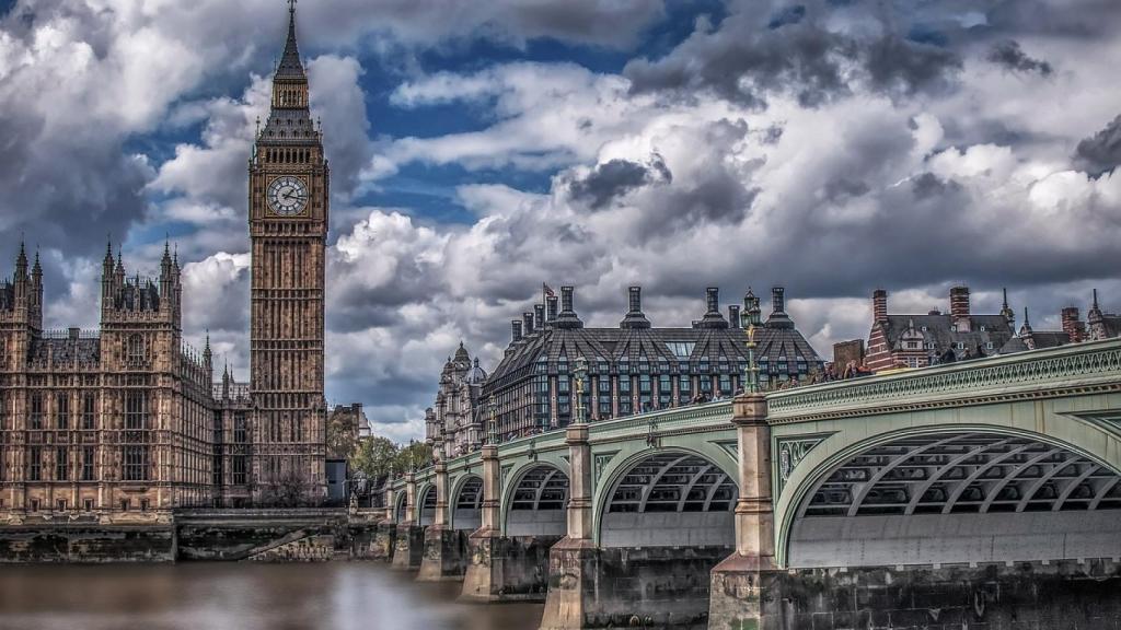 Panorámica de Westminister en Londres.