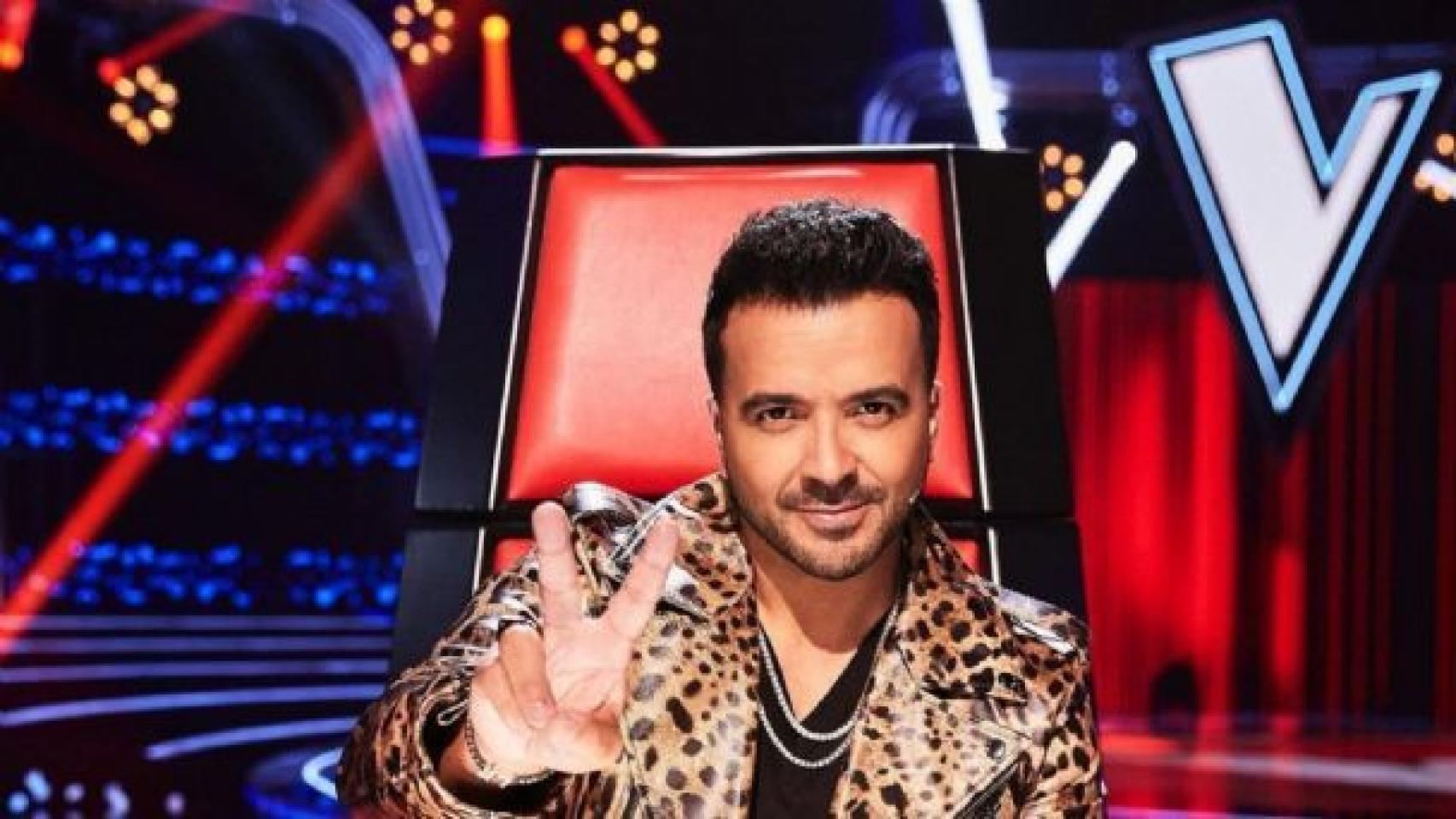Luis Fonsi en La Voz España. EFE.