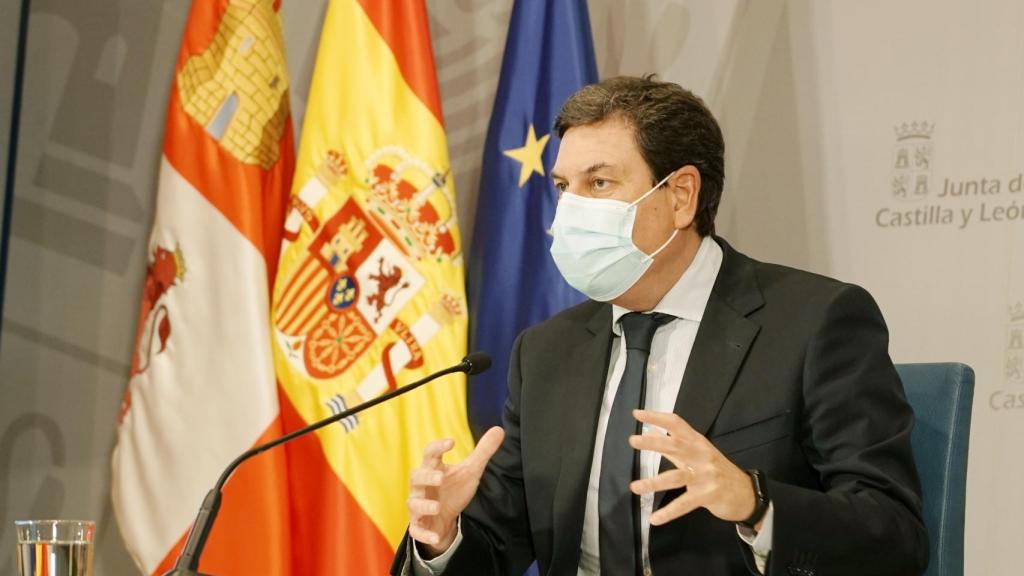 Carlos Fernández Carriedo tras el Consejo de Gobierno