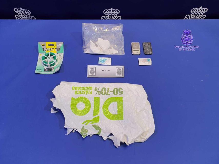 La cocaína intervenida por la Policía Nacional de Valladolid