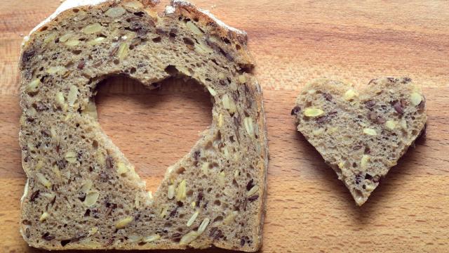 Pan integral con semillas.