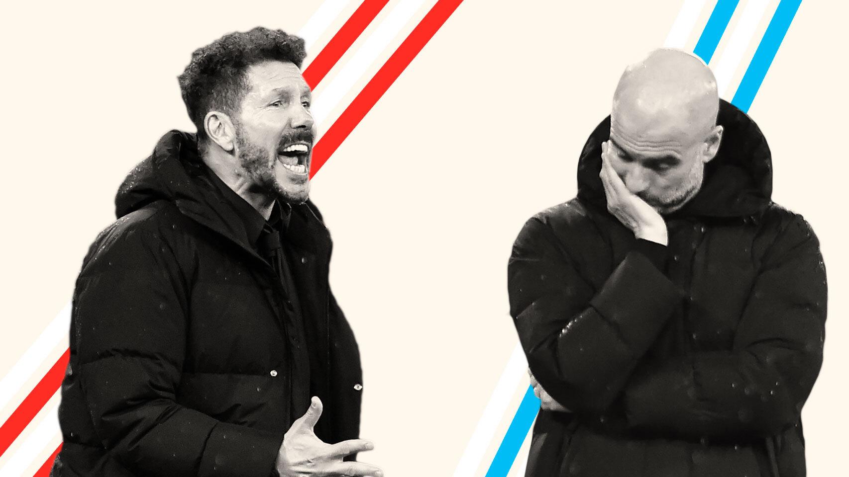 Simeone y Guardiola, los entrenadores mejor pagados que dividen el fútbol en dos estilos
