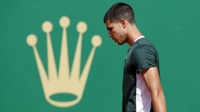 Carlos Alcaraz, en el Masters de Montecarlo