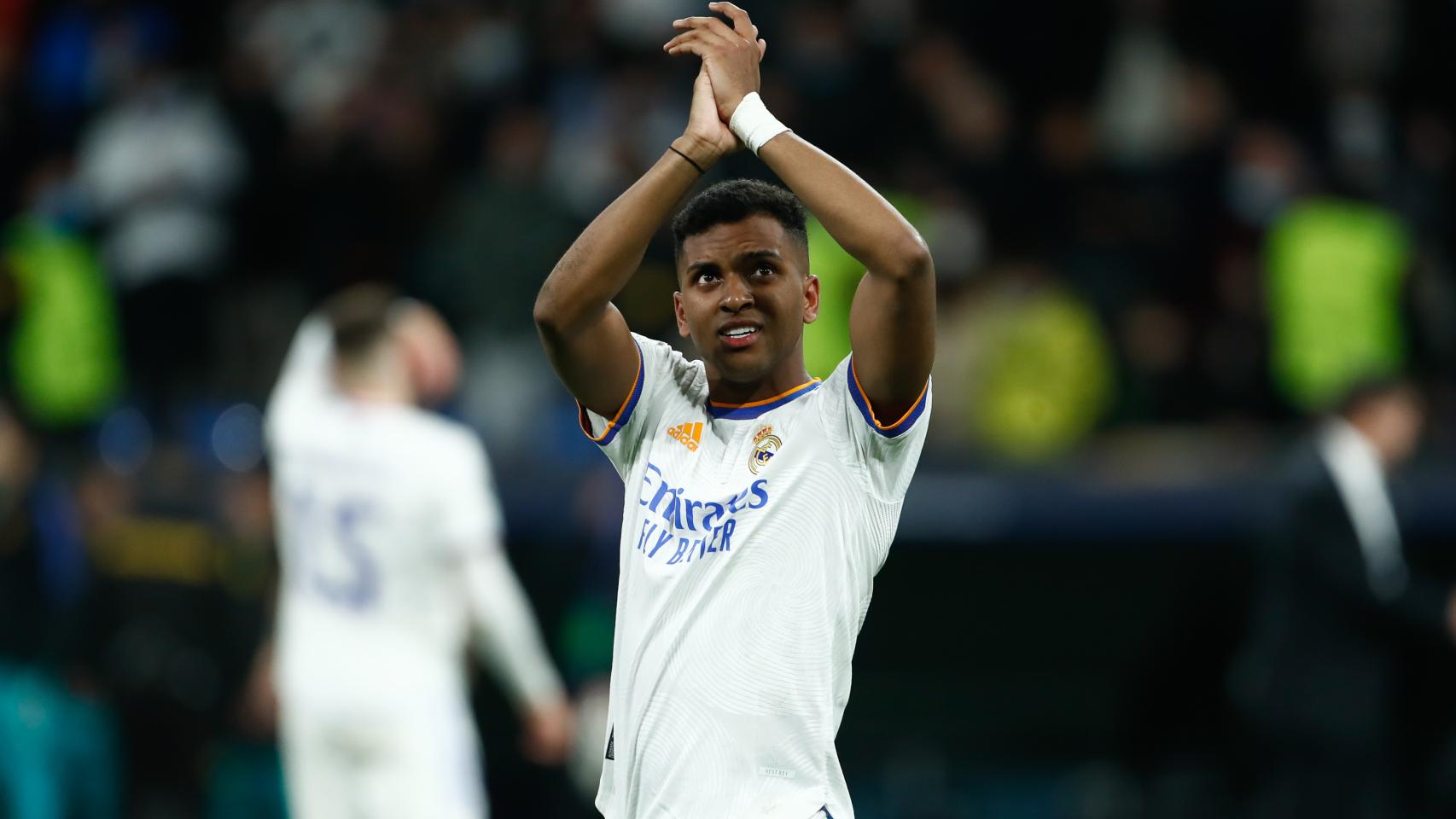 Rodrygo Goes, en un partido del Real Madrid de la temporada 2021/2022
