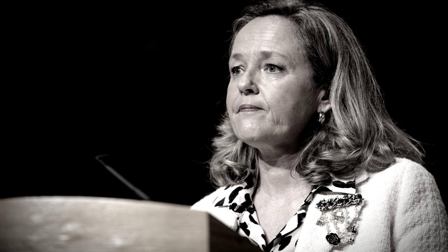 La vicepresidenta y ministra de Economía, Nadia Calviño.