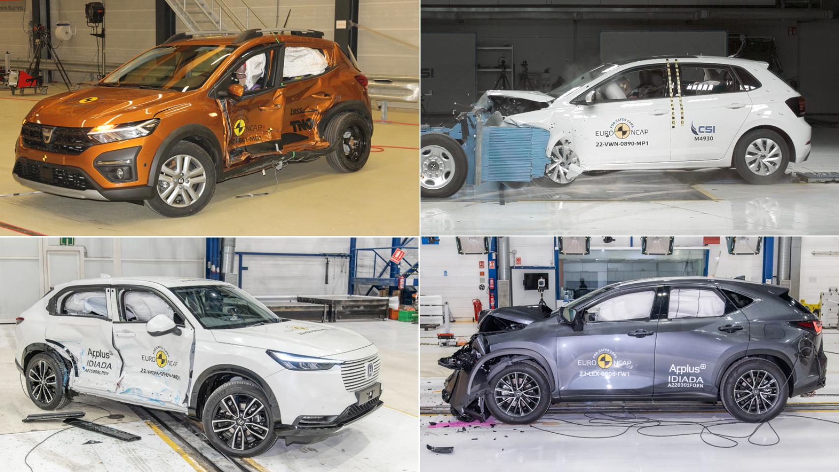 Estos son los coches más seguros (y los menos seguros) de 2022 según las últimas pruebas de choque