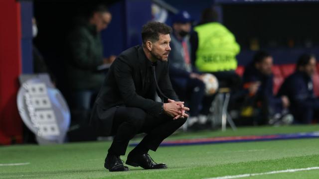 El 'Cholo' Simeone, en la banda del Wanda Metropolitano