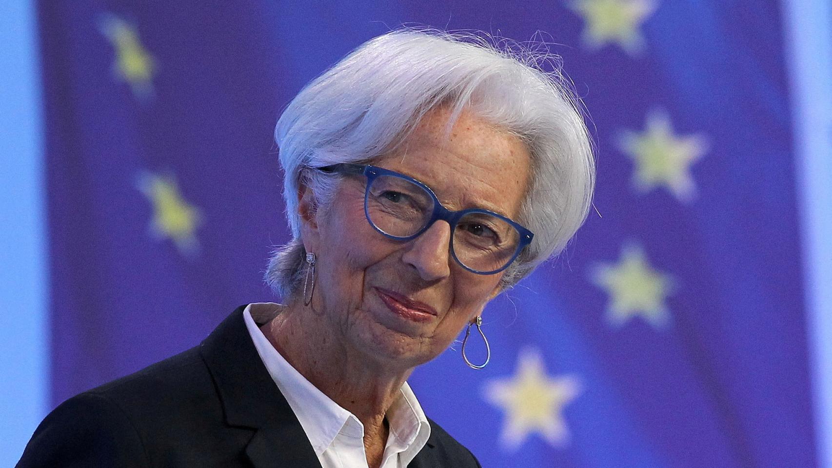 La presidenta del Banco Central Europeo, Christine Lagarde.