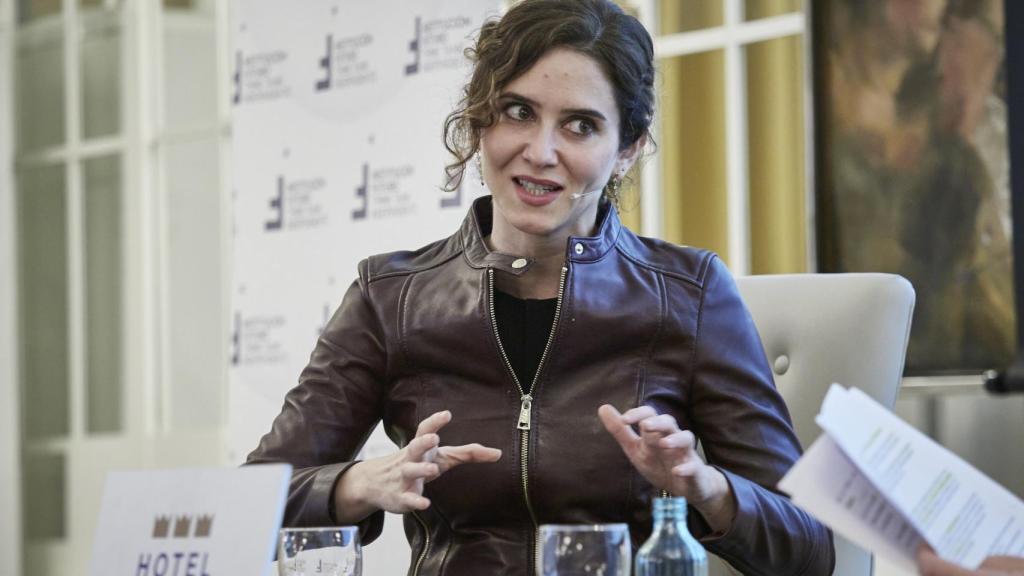 Isabel Díaz Ayuso, presidenta de la Comunidad de Madrid.
