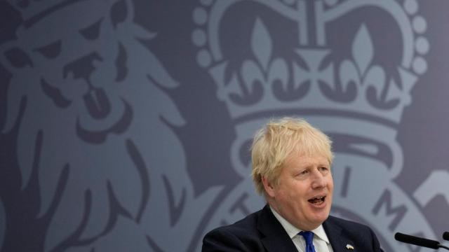 El primer ministro británico, Boris Johnson.