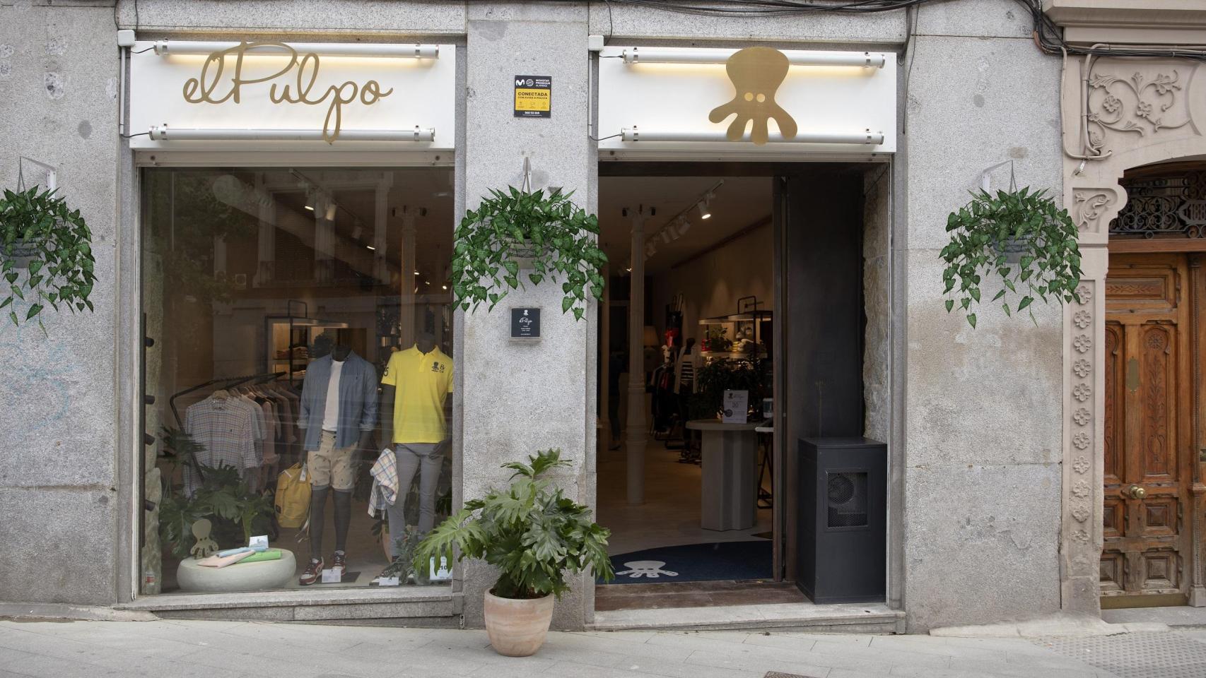 La tienda imagen de elPulpo en Madrid.