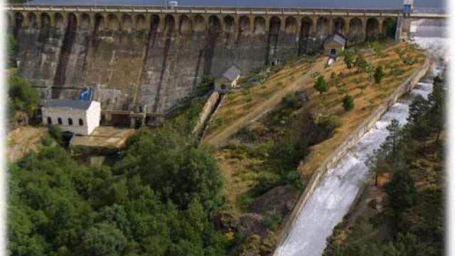 El embalse de Villameca en León. Fotografía: CHD