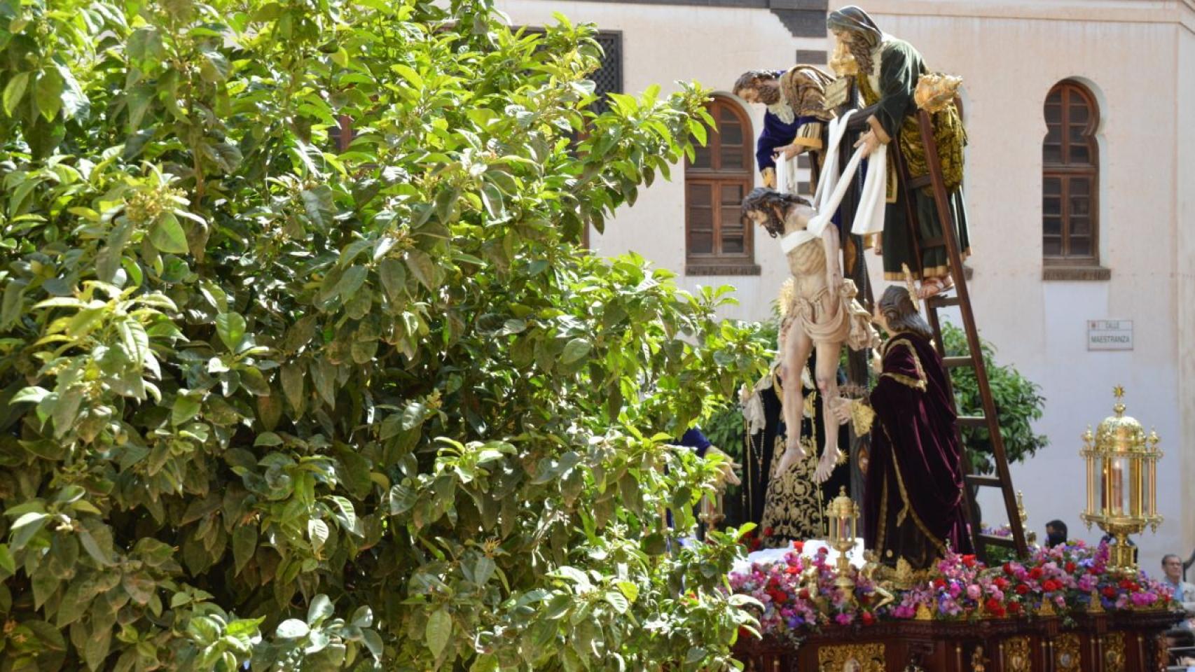 El Descendimiento, de la Semana Santa de Málaga.
