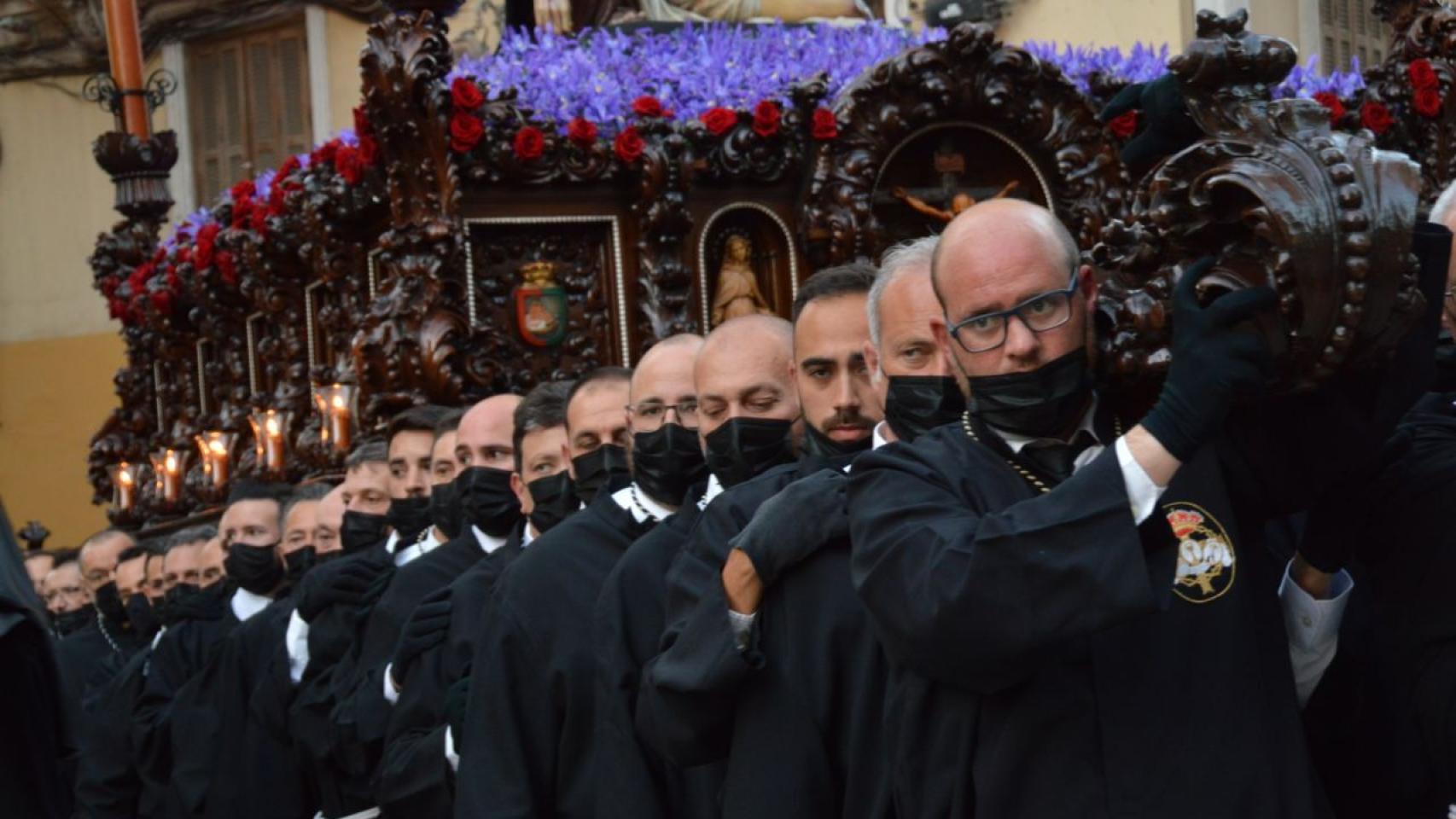 La Piedad del Viernes Santo en Málaga.