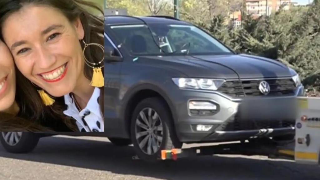 El  Volkswagen T-Roc que está analizando el laboratorio de criminalística de la Guardia Civil en Madrid.