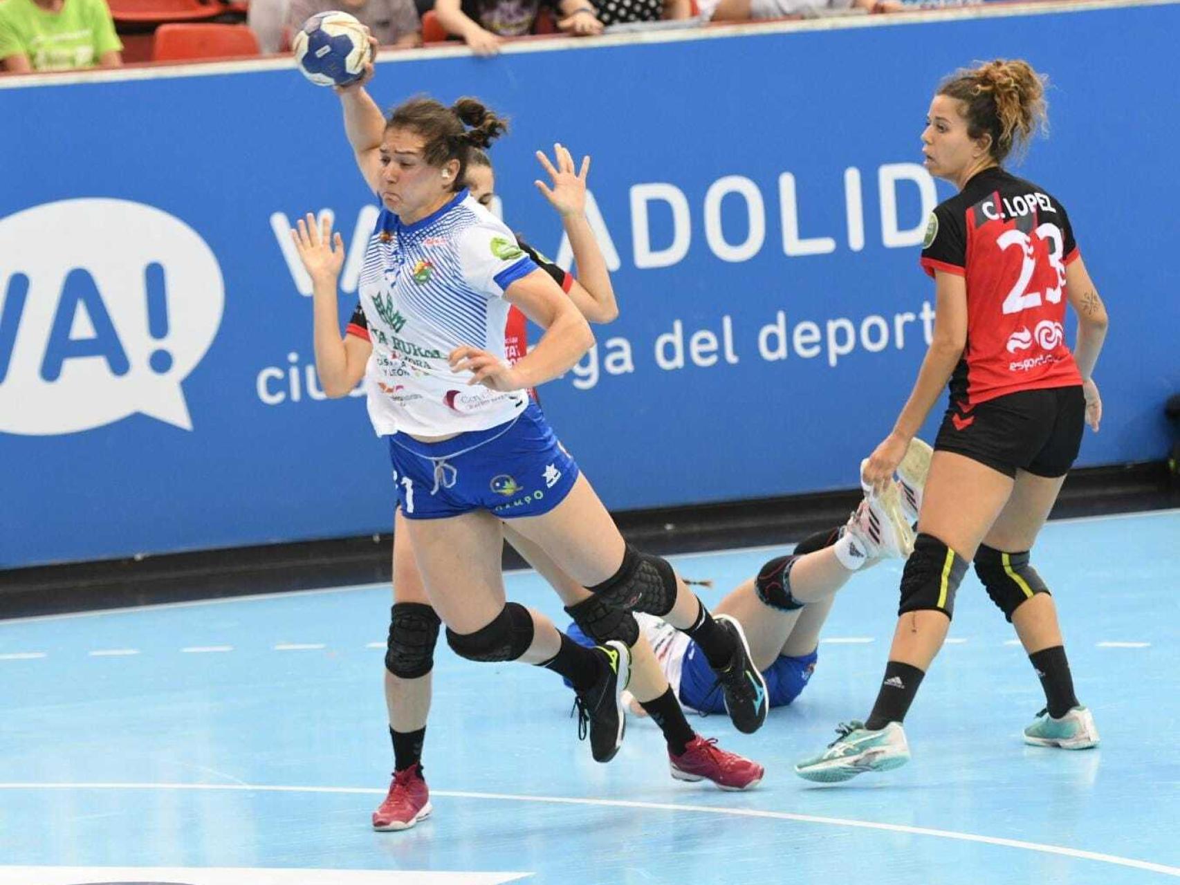 Imagen de un encuentro del Caja Rural Aula Valladolid