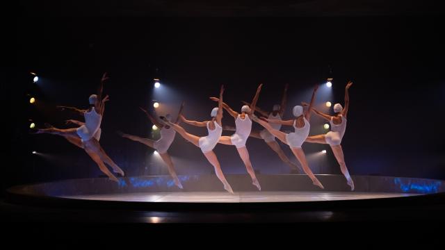 Un momento de 'El Lago de los Cisnes', de Víctor Jiménez