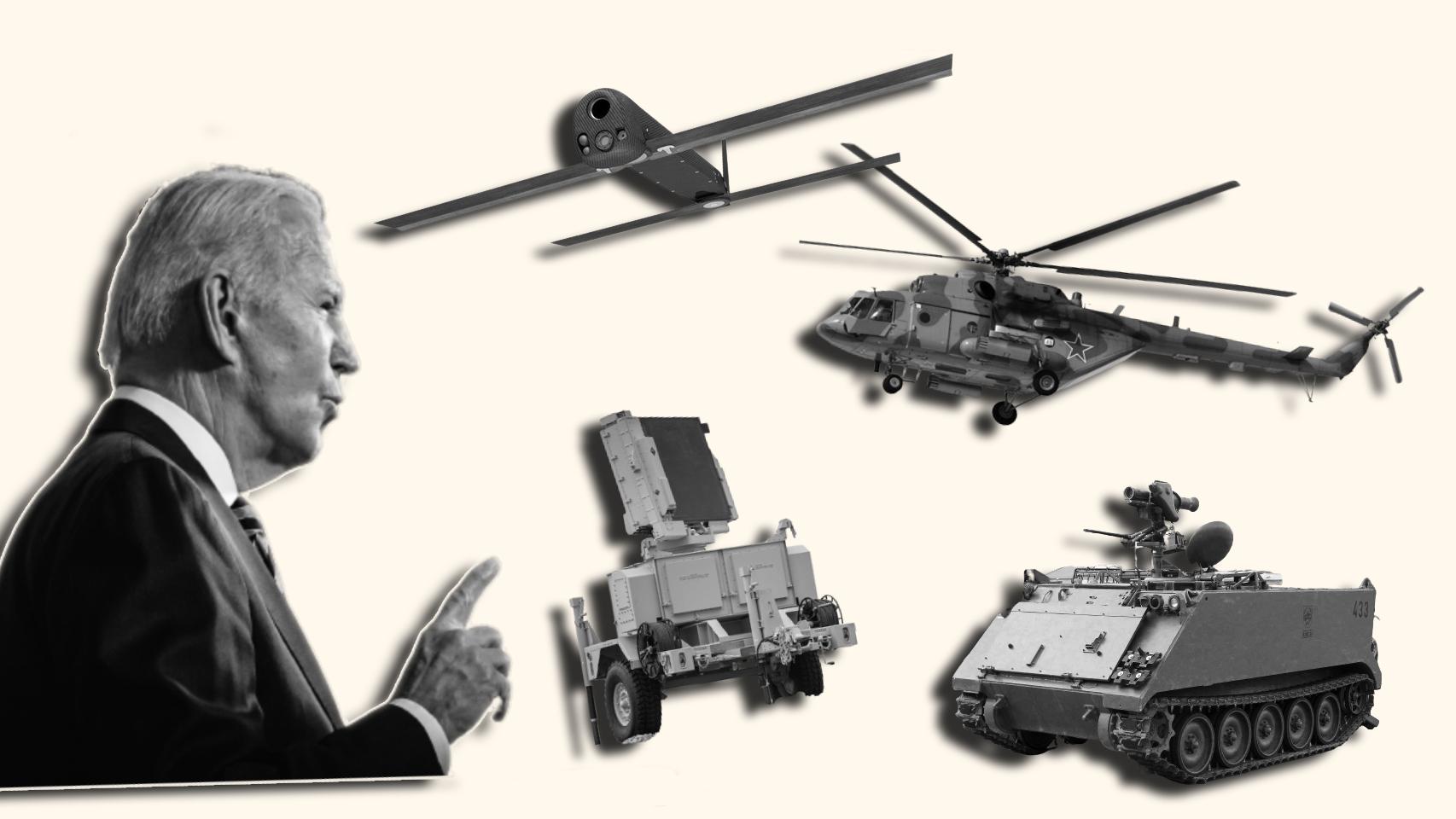 Equipamiento militar que envía EEUU a Ucrania