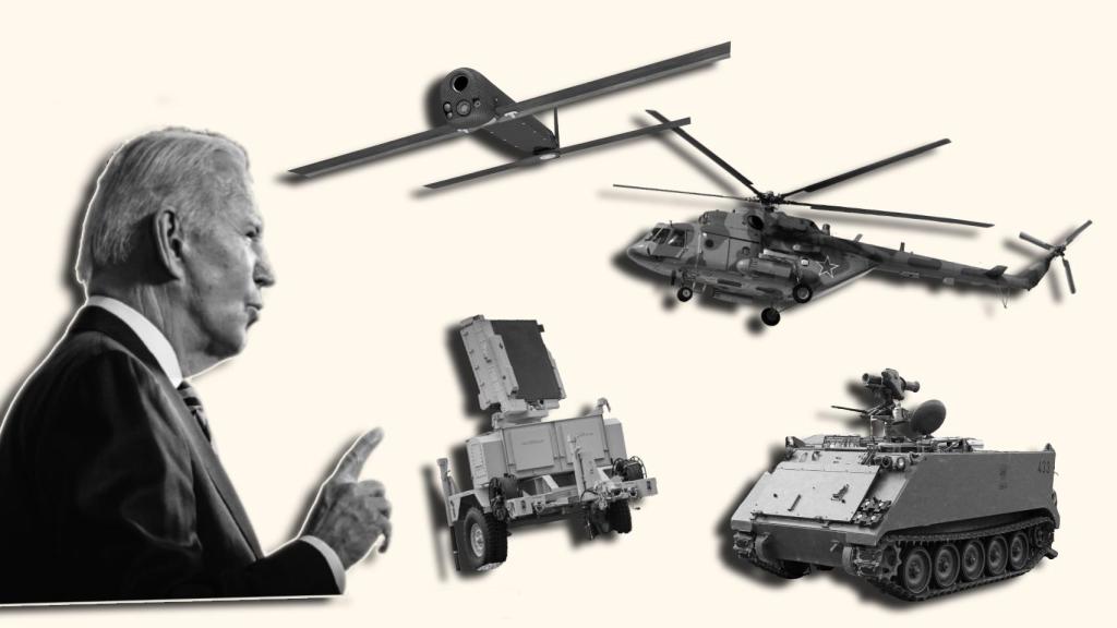 Equipamiento militar que envía EEUU a Ucrania