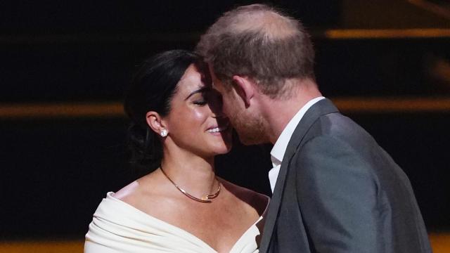 Meghan y Harry en la inauguración de los 'Invictus Games'.