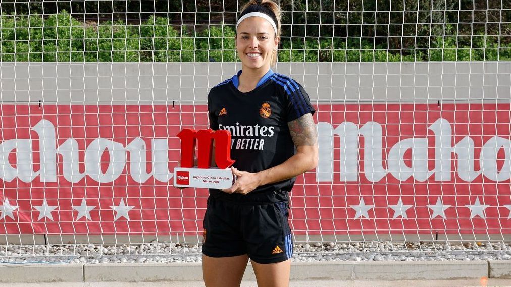 Claudia Zornoza, Mejor Jugadora Cinco Estrellas Mahou del mes de marzo