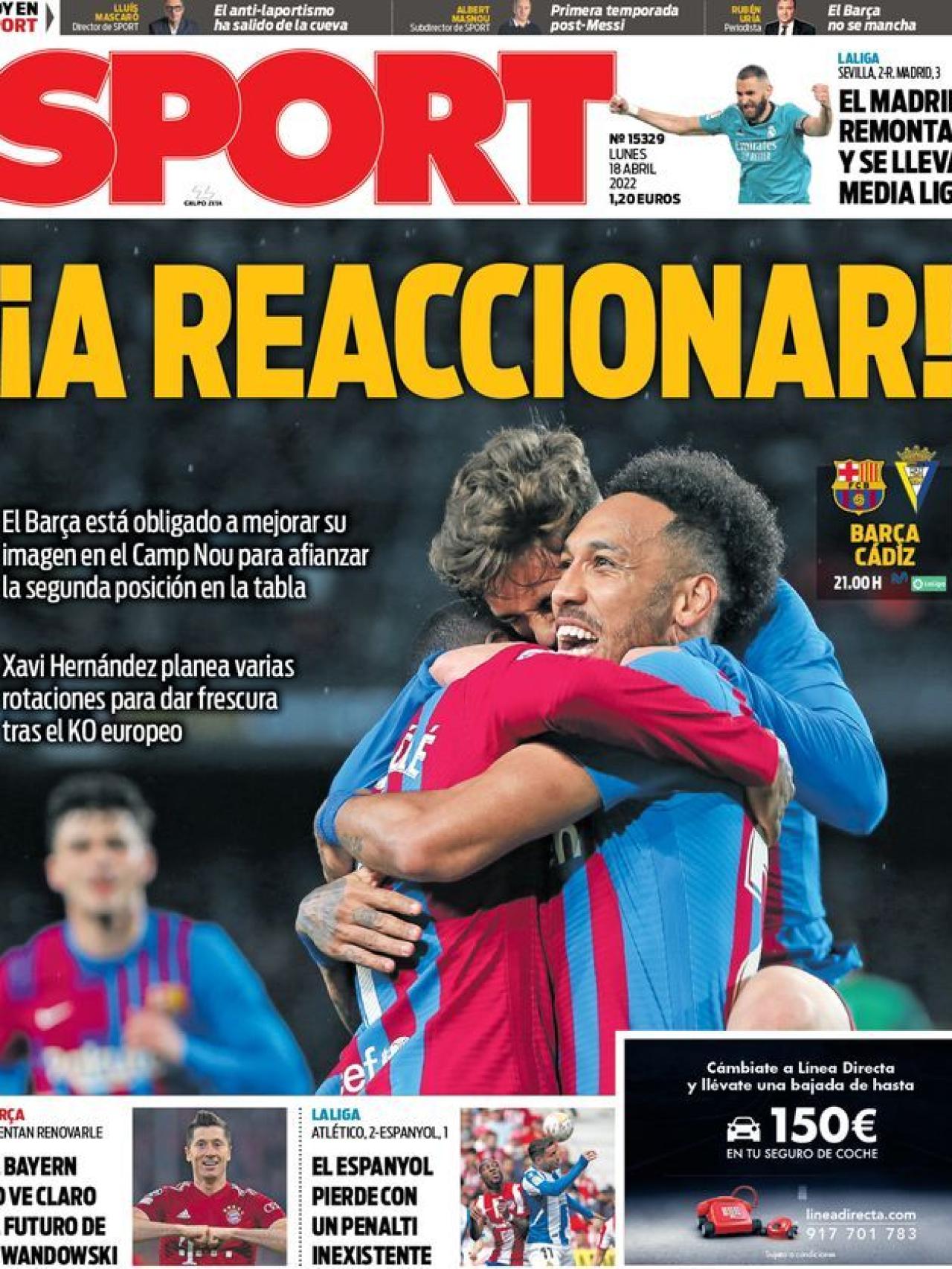 Portada SPORT