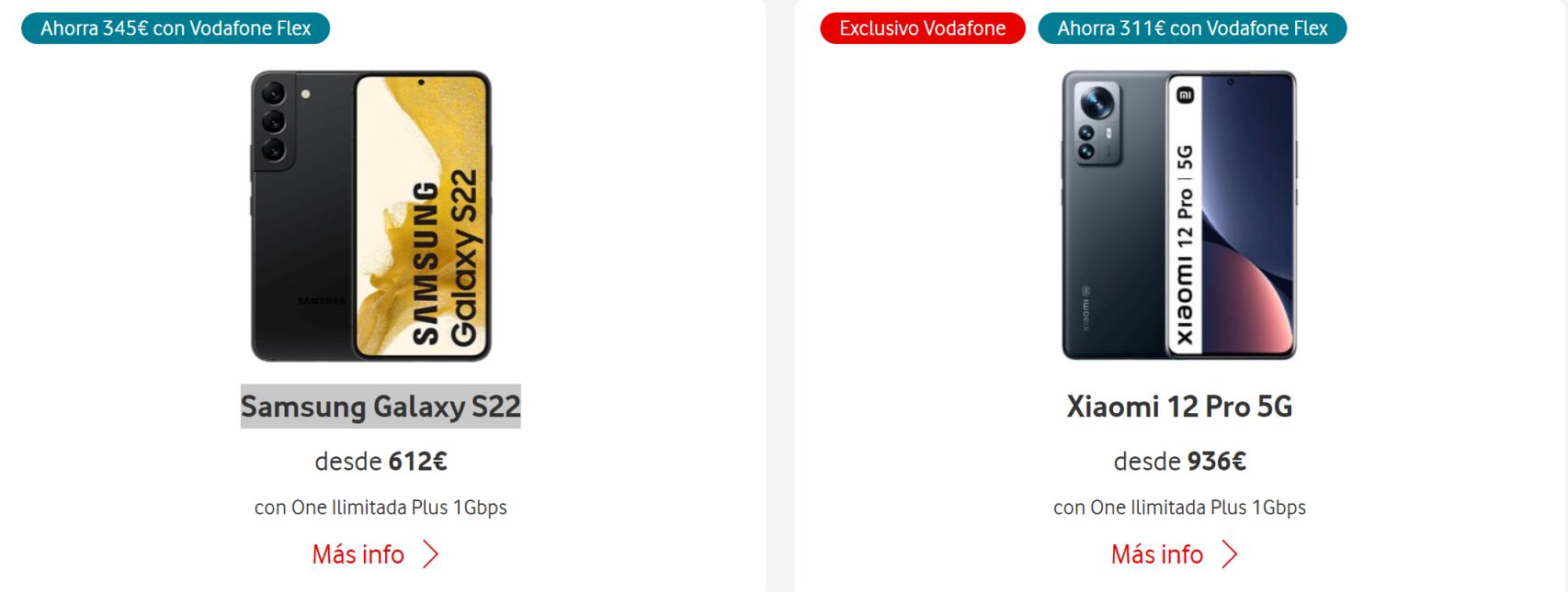 Ofertas de Vodafone Flex
