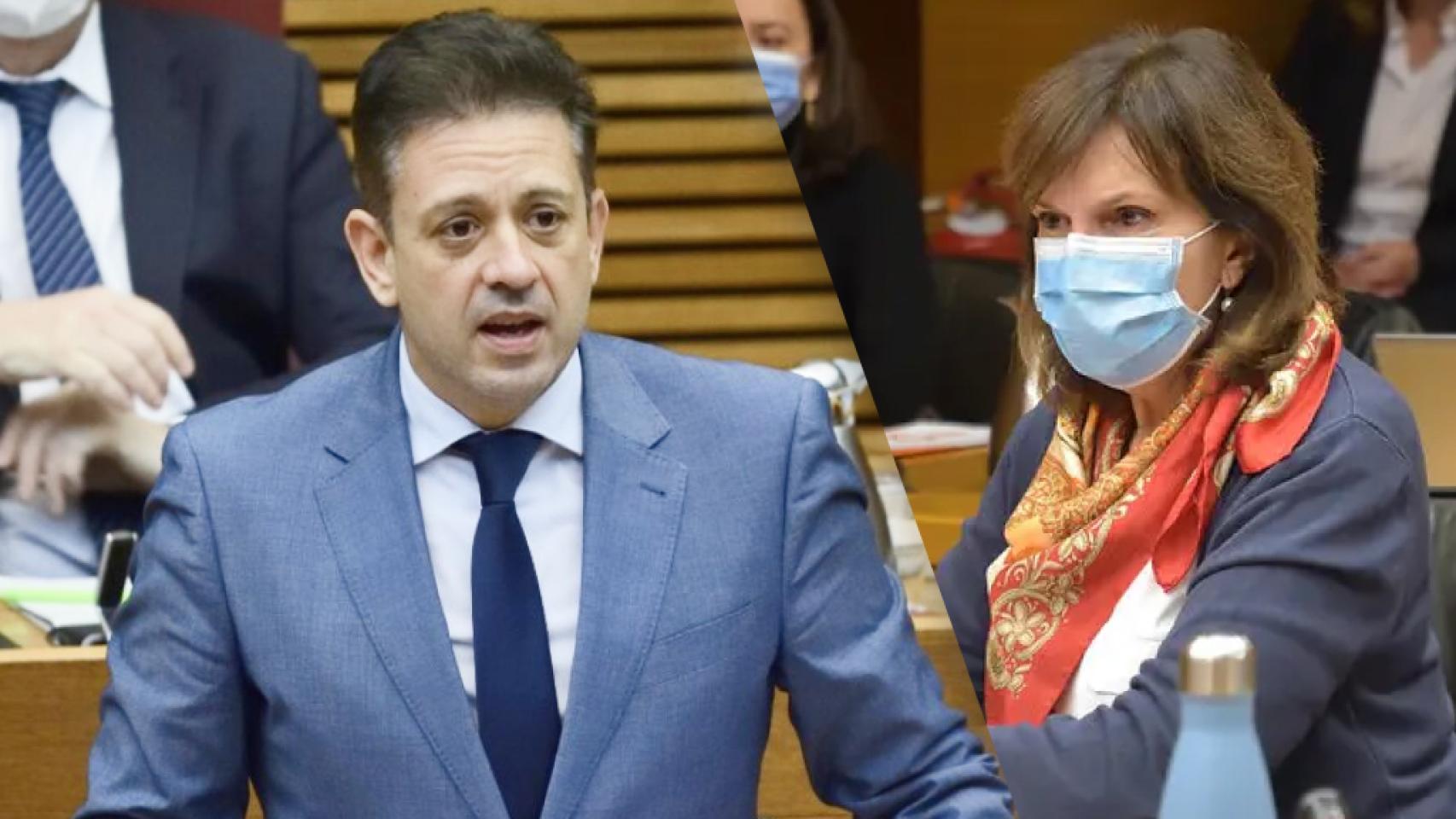 Zaplana y Martínez se enfrentan por la contratación de sanitarios en la Comunidad Valenciana.