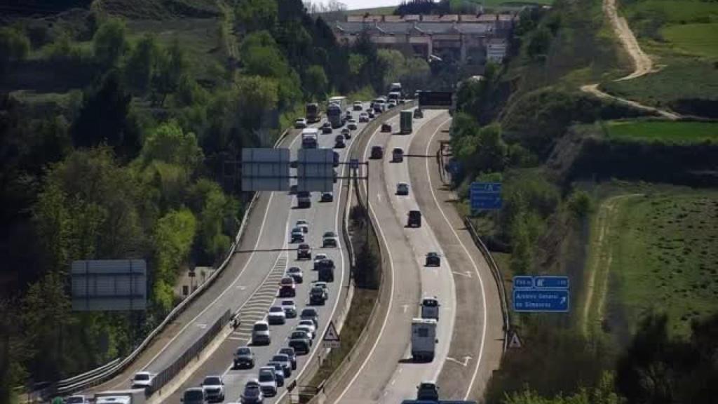Retenciones en estas carreteras de Castilla y León en el regreso de la Operación Semana Santa