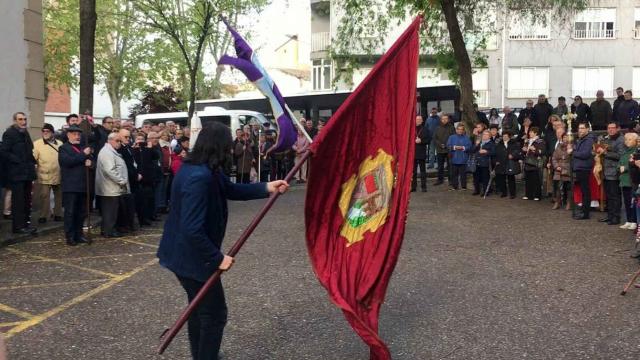 Baile de pendones de la Rogativa de San Marcos entre Zamora y La Hiniesta