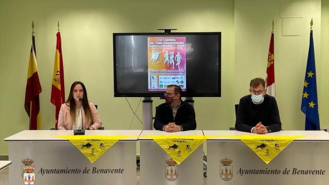 Presentación de la Carrera del Toro Enmaromado en Benavente