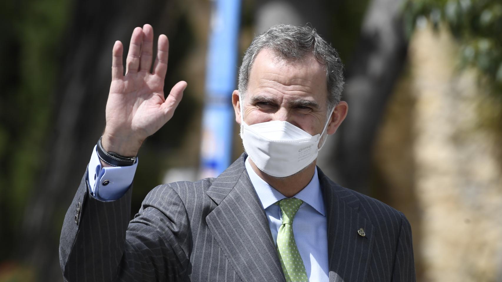 El rey Felipe viajó el pasado miércoles 13 de abril a Mallorca para presenciar la Copa de España de 420 de vela.
