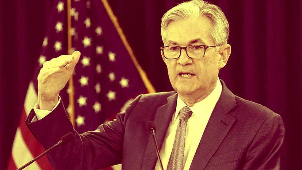 Jerome Powell, presidente de la Reserva Federal.