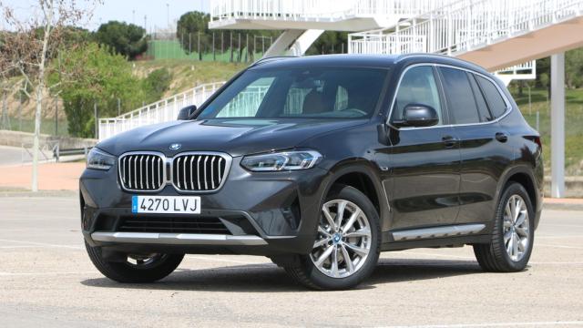 Versión híbrida enchufable probada del BMW X3.