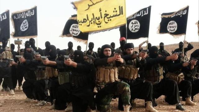 Combatientes del Estado Islámico en una imagen de archivo.
