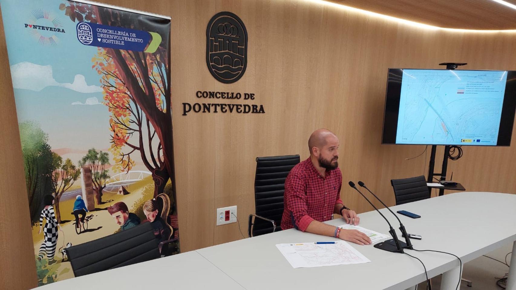Iván Puentes, concejal de Desenvolvemento Sostible e Medio Natural.