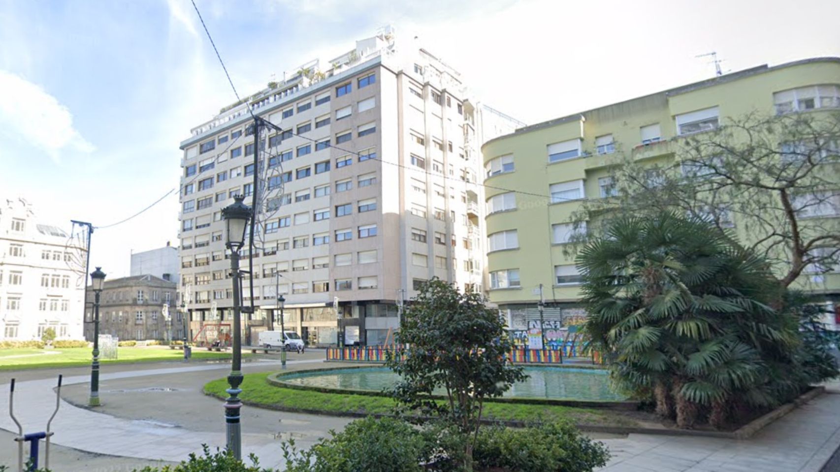 Plaza de Portugal.