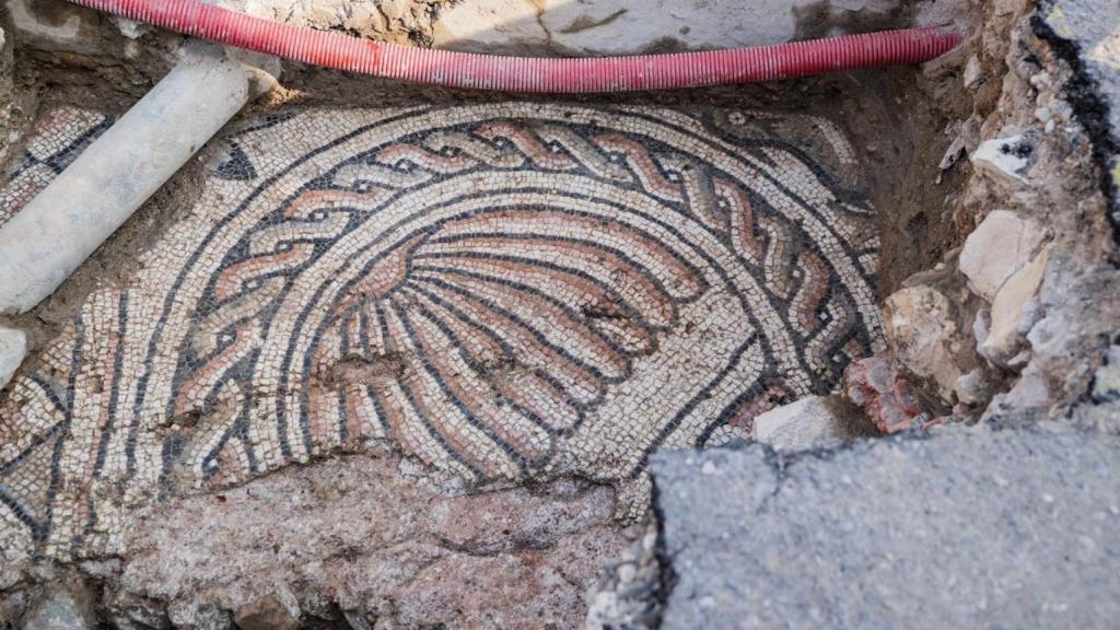 Otra imagen del mosaico de Montorio.