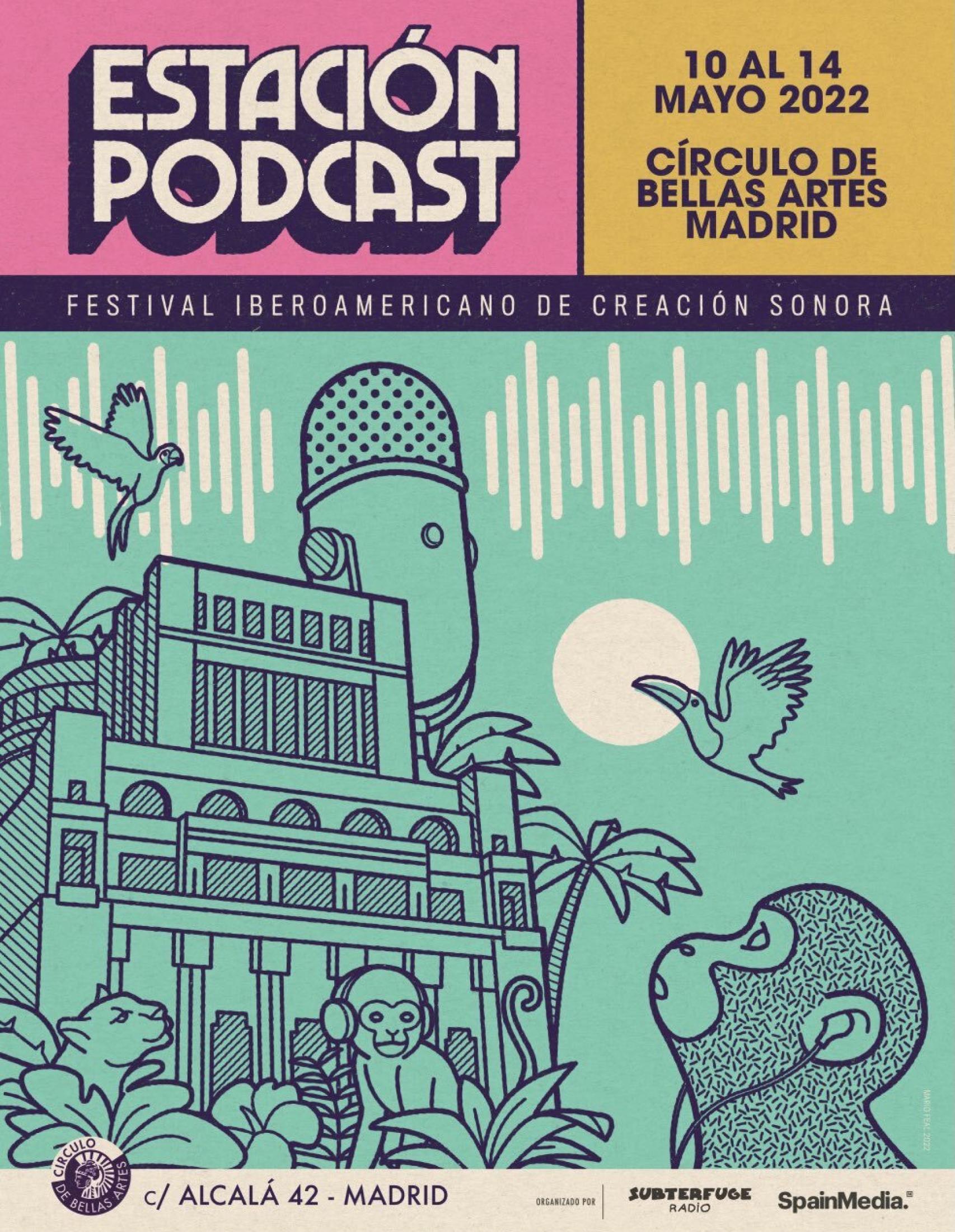 Cartel de Estación Podcast.