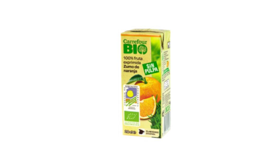 Zumo de naranja BIO