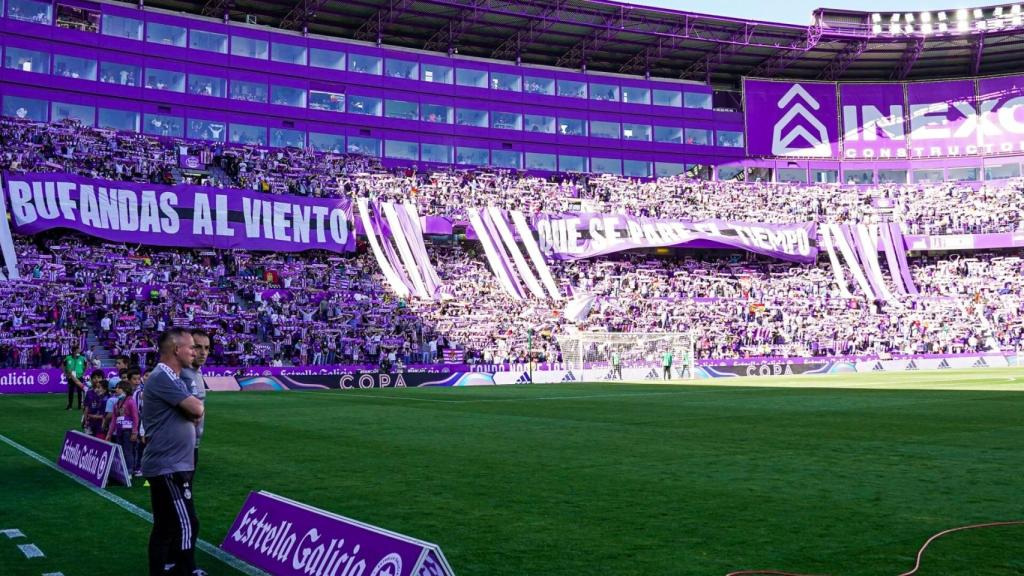 El Fondo Norte en un partido de esta temporada que acaba de finalizar.