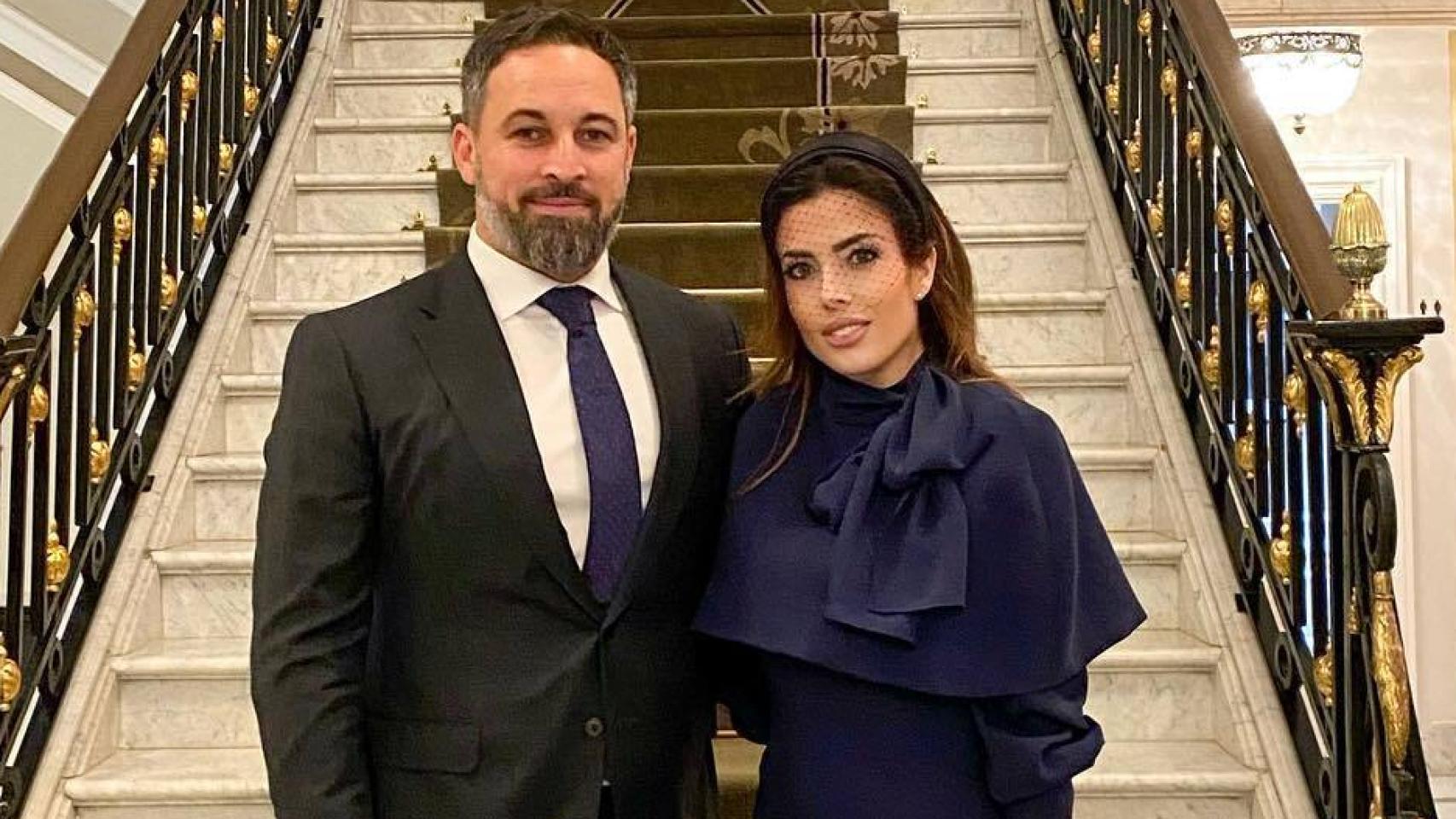 Lidia Bedman y su marido, Santiago Abascal.
