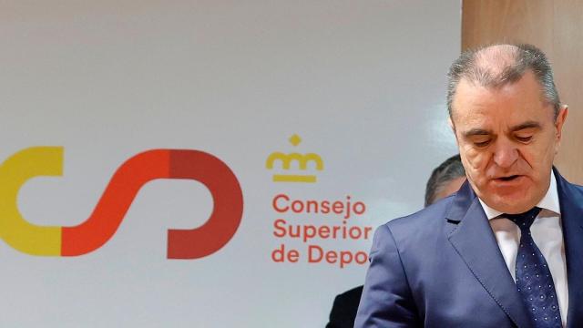 José Manuel Franco, en la sede del Consejo Superior de Deportes